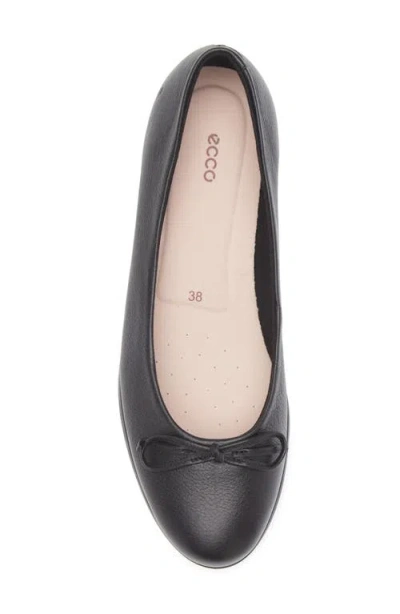 Ecco Touch Ballerina 2.0 Flat In Black