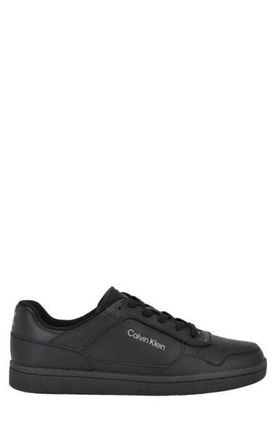 Calvin Klein Men's Colorblock Platform Sneakers In Black