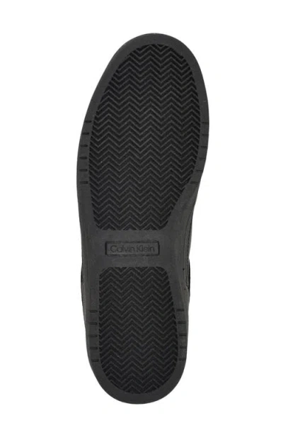Calvin Klein Men's Colorblock Platform Sneakers In Black