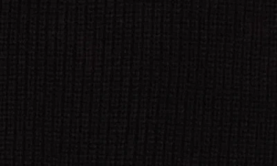 Blu Pepper Mock Neck Cap Sleeve Sweater In Black