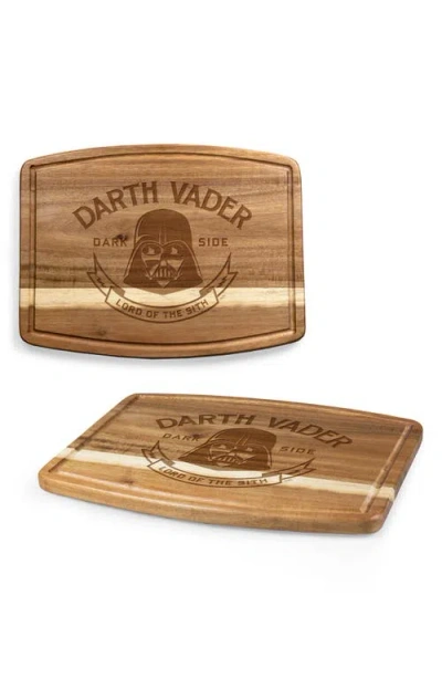Picnic Time Star Wars™ Darth Vader Ovale Acacia Cutting Board In Brown