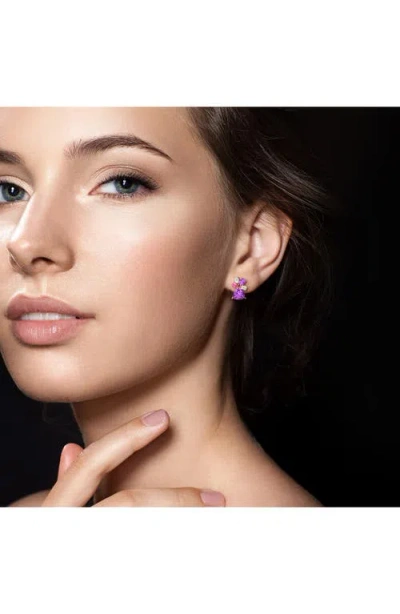 Delmar Semiprecious Stone Cluster Stud Earrings In Multi