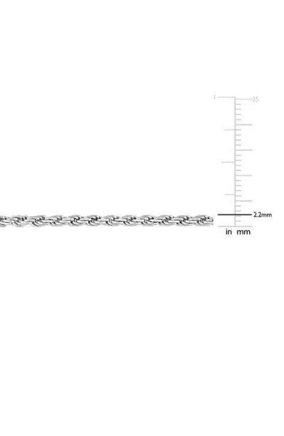 Delmar Rope Chain Necklace & Bracelet Set In Metallic