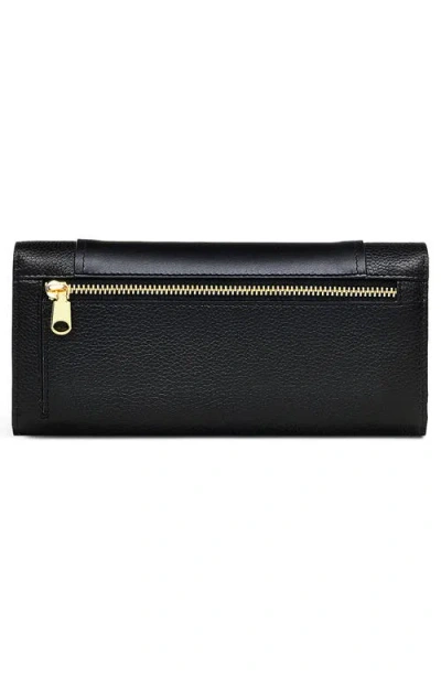 Radley Large Regents Row Flapover Wallet In Black