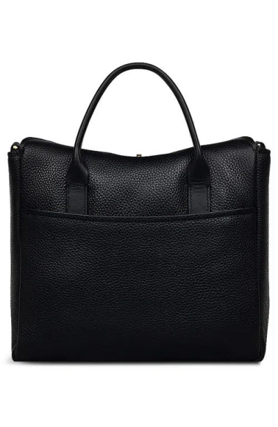 Radley Carpenter Yard Flapover Satchel Bag In Black