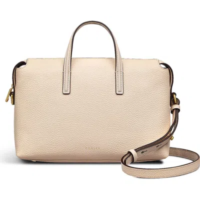 Radley Eastcastle Street Pebbled Leather Crossbody Bag In Neutral