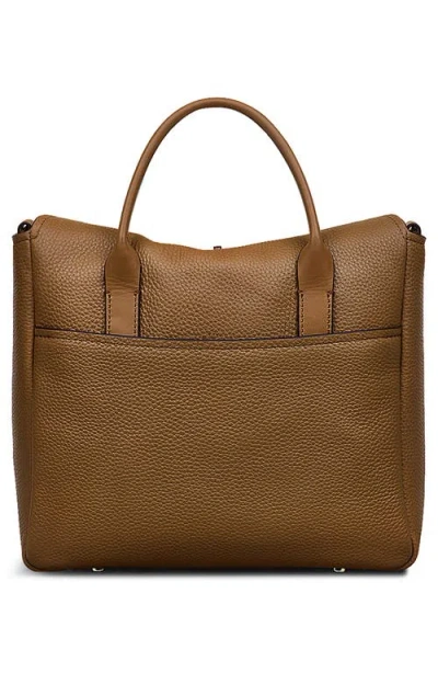 Radley Carpenter Yard Flapover Satchel Bag In Brown