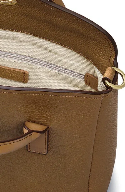 Radley Carpenter Yard Flapover Satchel Bag In Brown