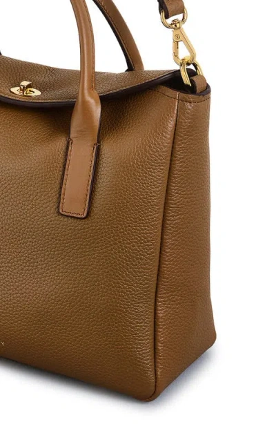 Radley Carpenter Yard Flapover Satchel Bag In Brown