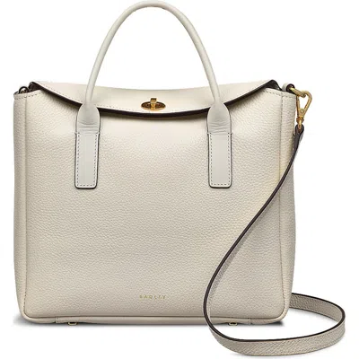 Radley Carpenter Yard Flapover Satchel Bag In Neutral