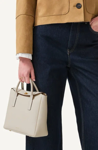 Radley Carpenter Yard Flapover Satchel Bag In Neutral