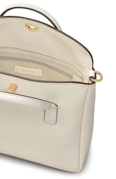 Radley Carpenter Yard Flapover Satchel Bag In Neutral
