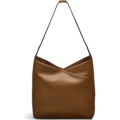 Radley Alpha Road Medium Top Zip Shoulder Bag In Brown