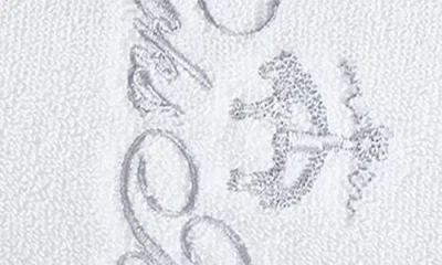 Brooks Brothers Contrast Frame 2pc Bath Sheets In White