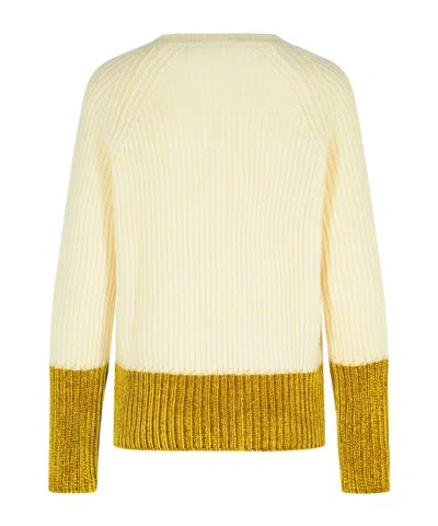 Marni Multicolor Fleece Wool Sweatshirt In Neutral