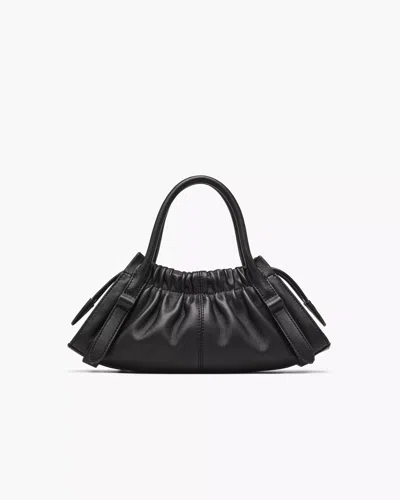 Marc Jacobs The Cristina Small Satchel Leather Cross-body Bag In Black