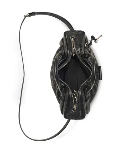 Marc Jacobs The Cristina Small Satchel Leather Cross-body Bag In Black