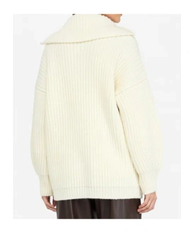 Liu •jo Wool Coat Double-breasted Shawl Collar In White