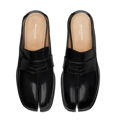 Maison Margiela Tabi City Loafer Mule Woman Black In Multi