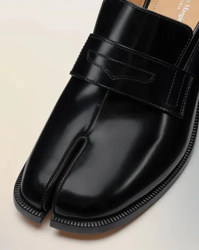 Maison Margiela Tabi City Loafer Mule Woman Black In Multi