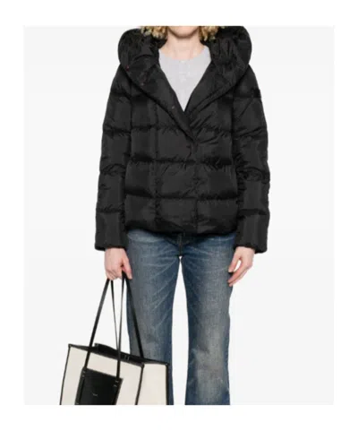 Peuterey Tucano Mqn 02 Black Down Jacket In Black