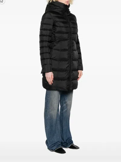 Peuterey Esdra Mqn 02 Black Down Jacket In Black