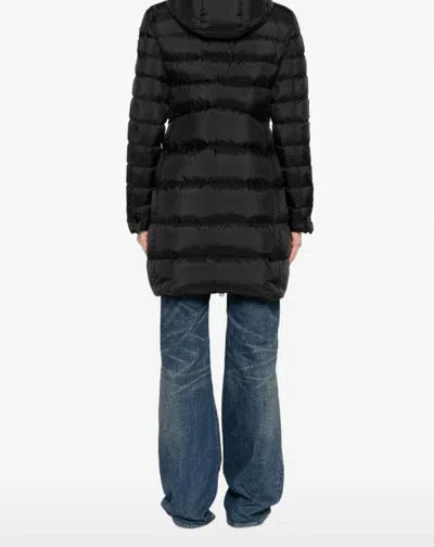 Peuterey Esdra Mqn 02 Black Down Jacket In Black
