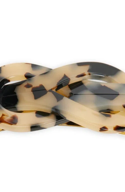 Alexandre De Paris Tortoiseshell Pattern Barrette In Multi