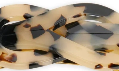 Alexandre De Paris Tortoiseshell Pattern Barrette In Multi