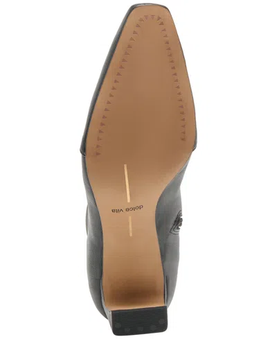 Dolce Vita Women's Anika Low-heel Dress Booties In Black