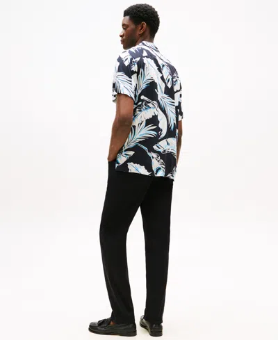 Tommy Hilfiger Regular Fit Banana Leaf Print Camp Shirt In Multi