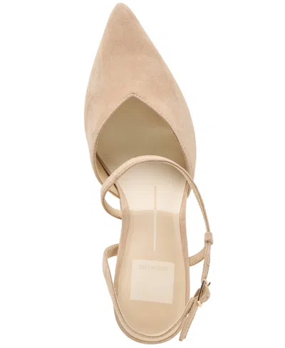 Dolce Vita Women's Kamra Asymmetrical Stiletto Pointed Toe Pumps In Brown