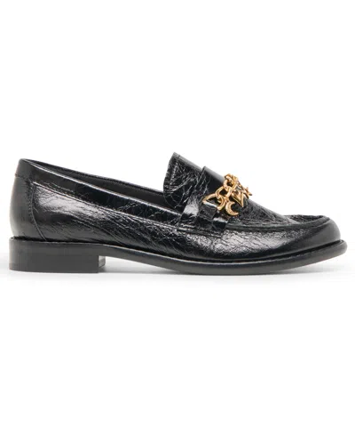 Dolce Vita Waylen Charm Chain Loafers In Black