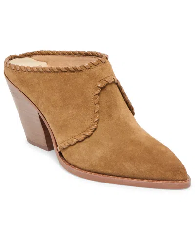 Dolce Vita Women's Jolyn Western Mules In Brown