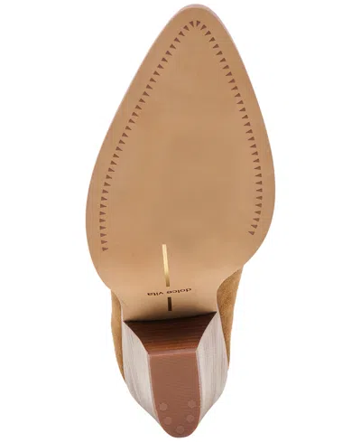 Dolce Vita Women's Jolyn Western Mules In Brown
