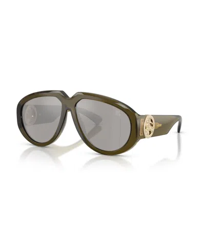 Burberry Woman Sunglass Be4479u In Green