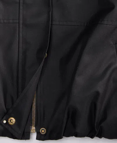 On 34th Women's Twill Bubble-hem Bomber Jacket, Exclusively At Macy's In Black