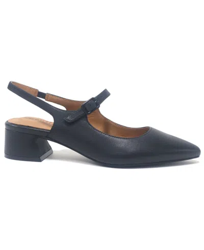 Gentle Souls Women's Gladys Fierce Felin Slingback Pumps In Black