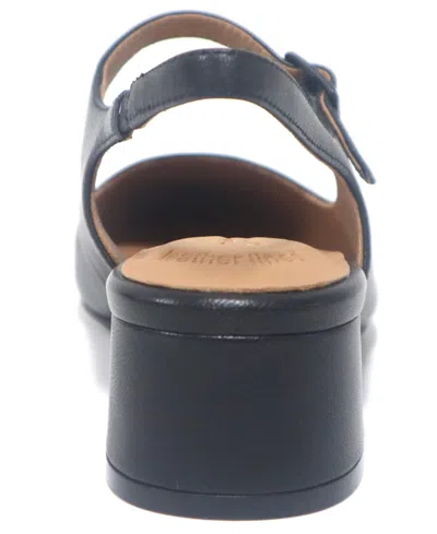 Gentle Souls Women's Gladys Fierce Felin Slingback Pumps In Black