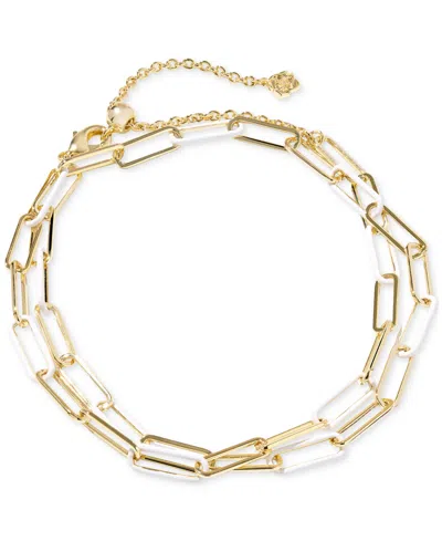 Kendra Scott Ainsley Convertible Chain Necklace, 20" + 3" Extender In Multi