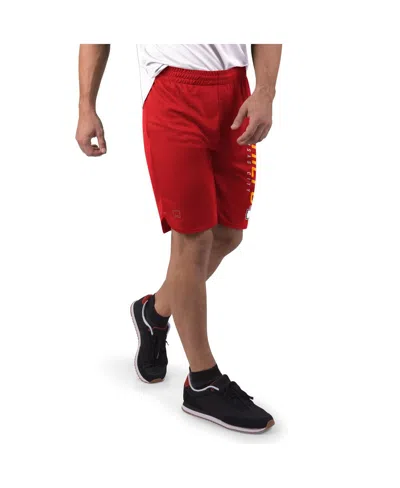 Msx By Michael Strahan Men's Red Kansas City Chiefs Mesh Shorts In Red