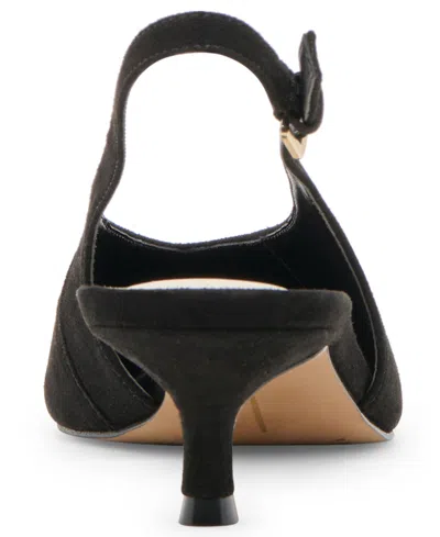 Dolce Vita Women's Alenna Kitten-heel Slingback Pumps In Black