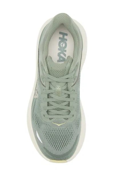 Hoka M Bondi 9 Synthetic Fabric Sneakers In Green
