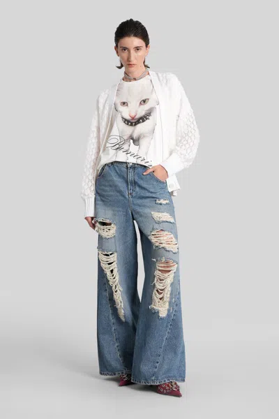 Blumarine Cotton T Shirts In White