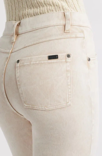 Hue Ultra Soft High Rise Denim Baby Bootcut Leggings In Gray