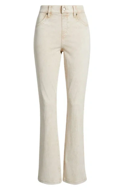 Hue Ultra Soft High Rise Denim Baby Bootcut Leggings In Gray