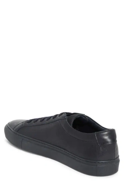 Common Projects Achilles Low-top Sneakers In Black Calf Leather In Black