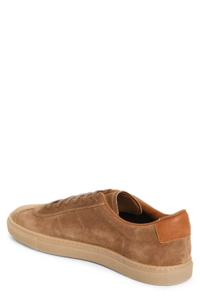Common Projects Achilles Tonal Suede Sneakers In Brown