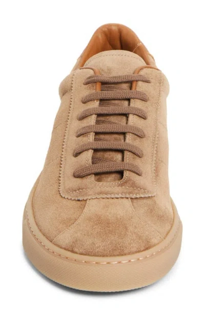 Common Projects Achilles Tonal Suede Sneakers In Brown