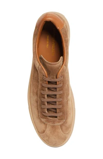 Common Projects Achilles Tonal Suede Sneakers In Brown